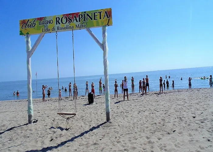 Comfortable Beachfront Apartmán Rosolina Mare